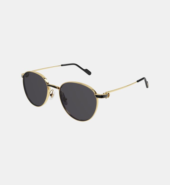 Round Frame Tinted Lense Sunglasses 53