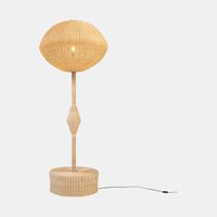 Rattan Spherical Lamp