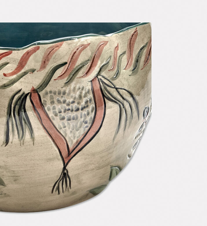 Serax Ceramic Mixed Colors Flower Pot, Packshot View