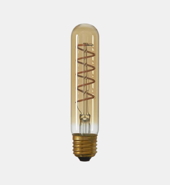 Light and Living Glass Tube Spiral Bulb, Packshot View