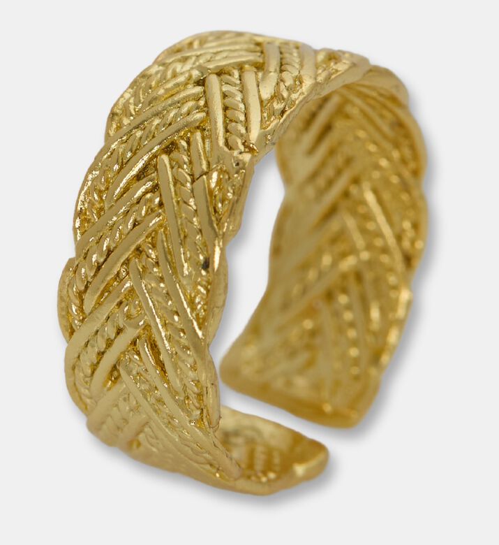 Ottoman Hands Ring Demetra Braided Stacking, Packshot View