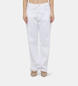 Denim Bull Fringed Trousers