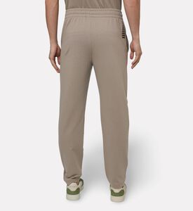 EA7 Adjustable Waistband Pants, Brown, M, Model View