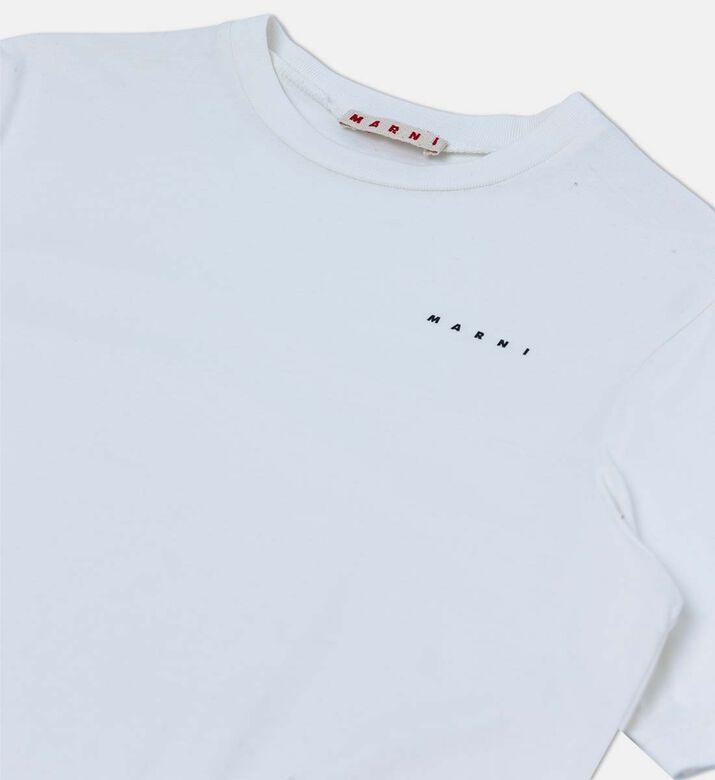 Sequin-embellished T-shirt
