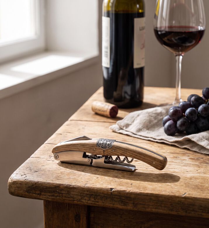 Legnoart Primitivo Steel Wood Corkscrew, Model View