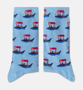 Sikasok Abra Boat Long Women Socks, Packshot View