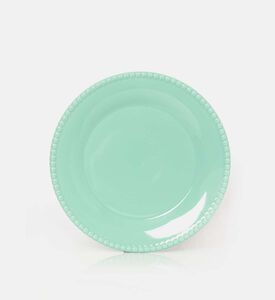 Easy Life Porcelain Painted Design Dinner Plate, Light-blue, Packshot View