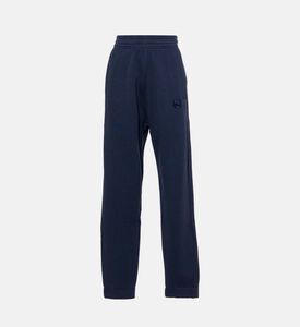 بنطال جيرسي قطن برقعة رأس ثعلب