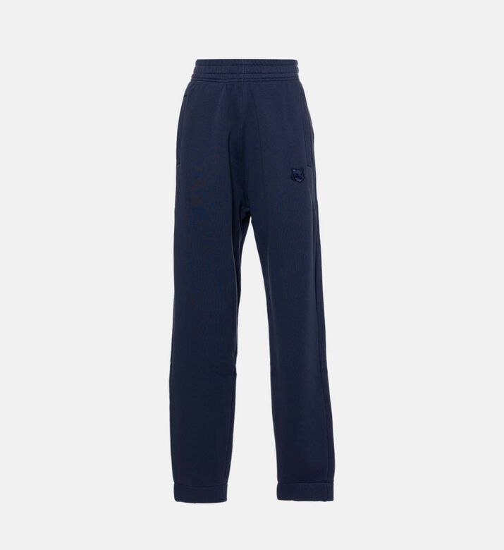 بنطال جيرسي قطن برقعة رأس ثعلب