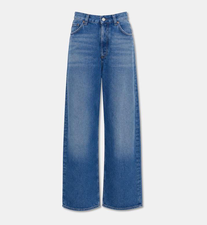 Agolde Baggy Lyocell Denim Pants, Packshot View