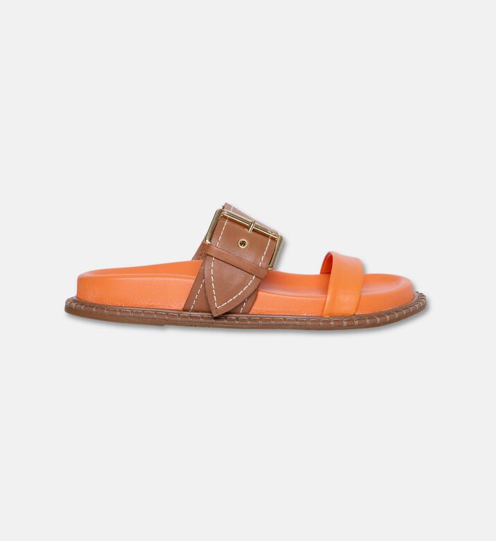 Arezzo Slipper Atanado, Orange, Eu-39, Packshot View