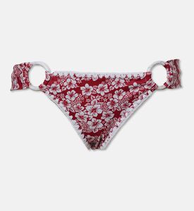 Leslie Amon Floral-print Low-rise Bottoms, Packshot View