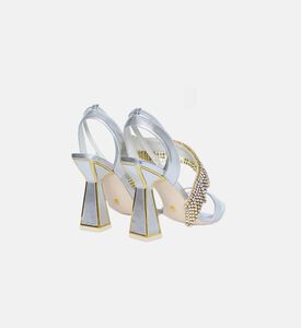 Mila Metallic Leather Sandals