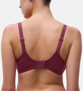 Chantelle Bra, Burgundy, 105, C, Model View