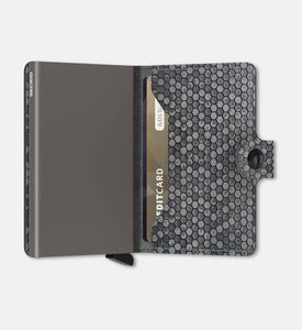 Secrid Wallets Wallet Mini Hexagon Mhe-grey, Packshot View
