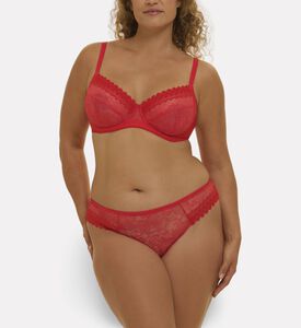 Simone Perele Bra Full Cup, Red, 100, G, Model View