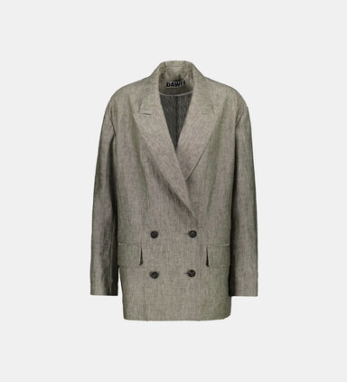 Linen Oversized Blazer