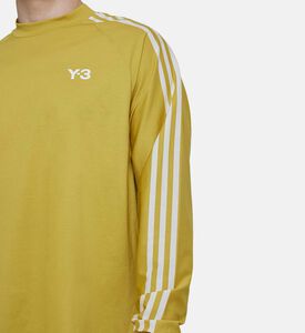 تي شيرت مخطط بأكمام طويلة