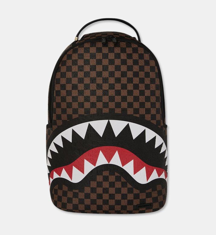 Sprayground Checkered Shark Mouth Backpack, Packshot View