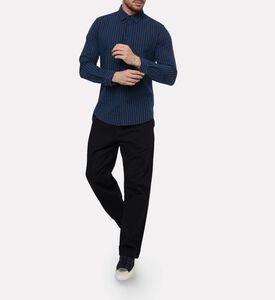 Samsoe Shirt Saliam, Blue, L, Model View