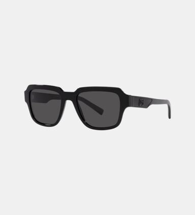 Acetate Square Design Sunglasses 52