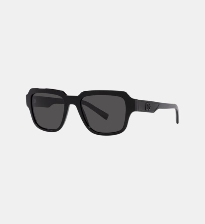 Acetate Square Design Sunglasses 52