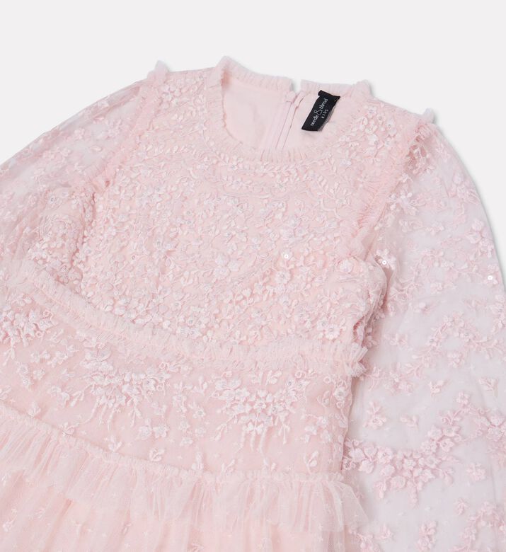 Needle And Thread Blossom Sheer Floral Lace Midi Dress, Packshot View