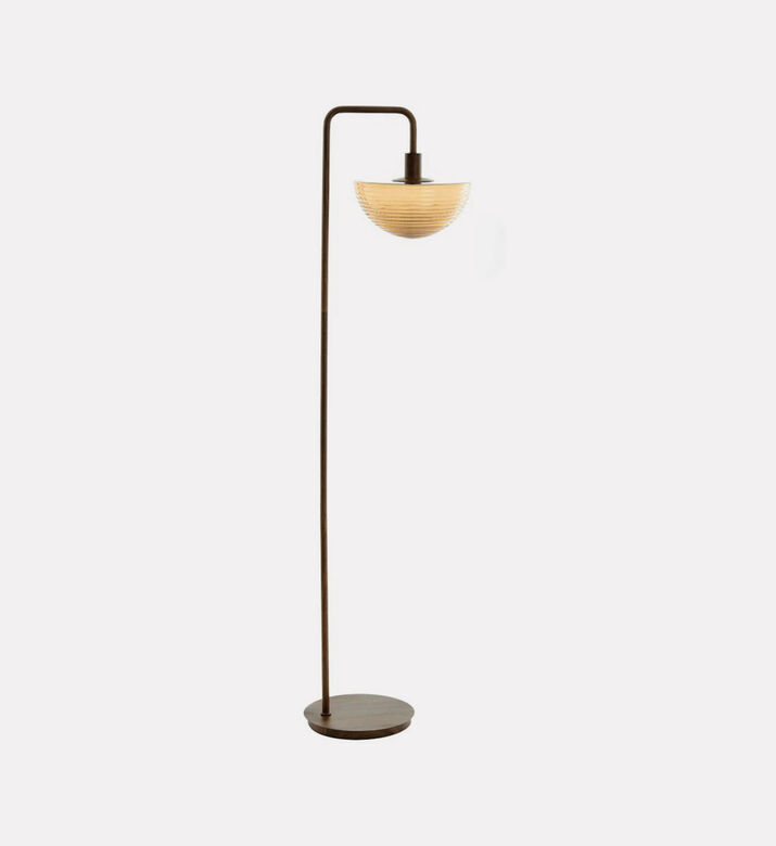 Light and Living Baylie Wood Floor Lamp, Packshot View