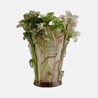 Art Nouveau-inspired Glass Vase