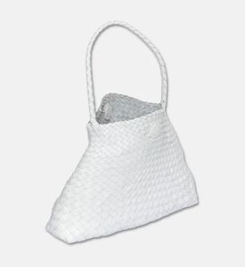 Dragon Diffusion Santa Maria Handbag, White, Packshot View