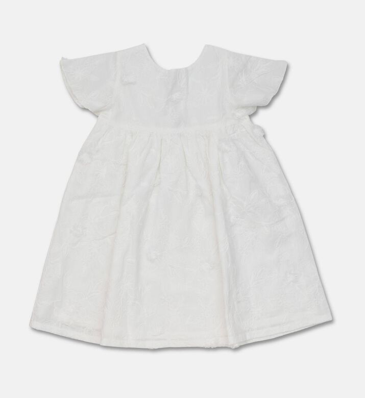 Jules & Juliette Paris Classic-fit Embroidered Short-sleeve Dress, Packshot View