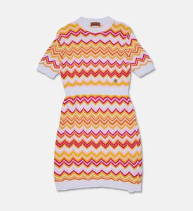 Missoni Chevron Knit Logo-label Dress, Packshot View