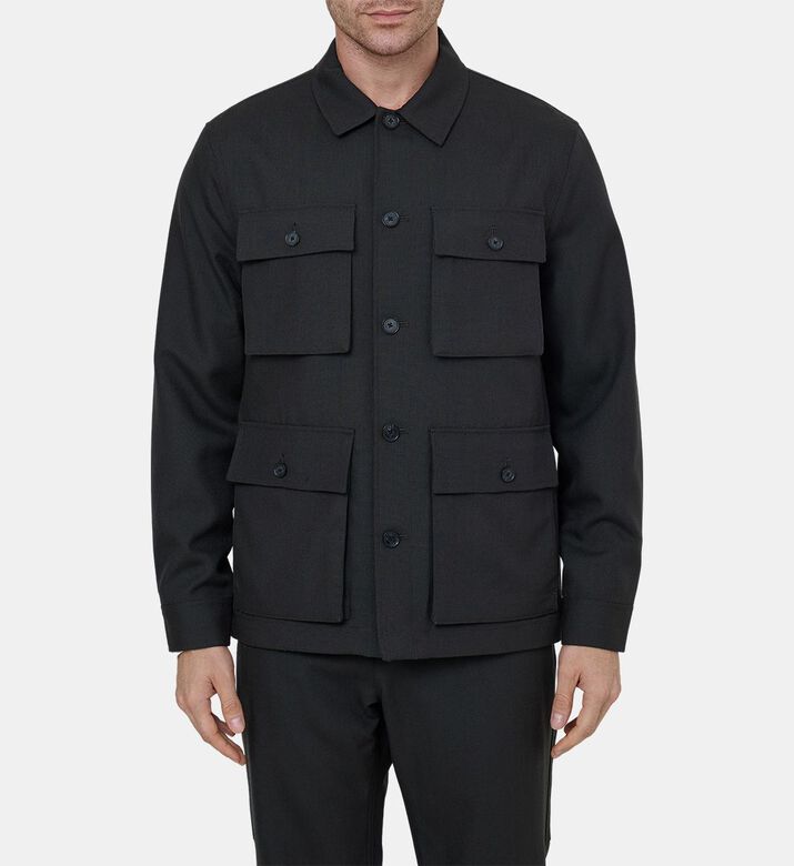 4 Button Flap Pocket Jacket