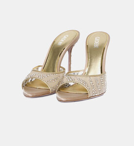 Embellished Crystal High Heels