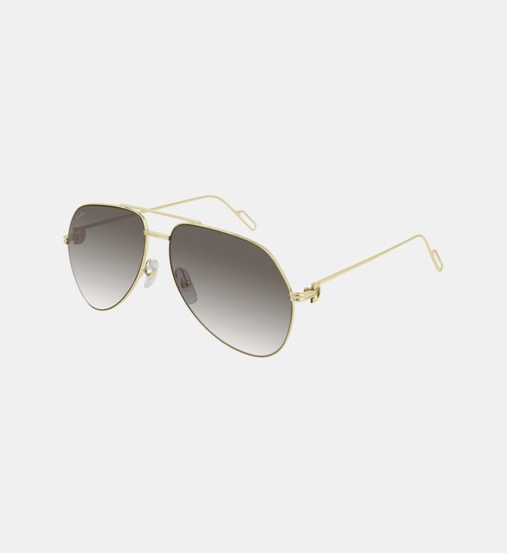 Core Pilot Style Metal Sunglasses 58