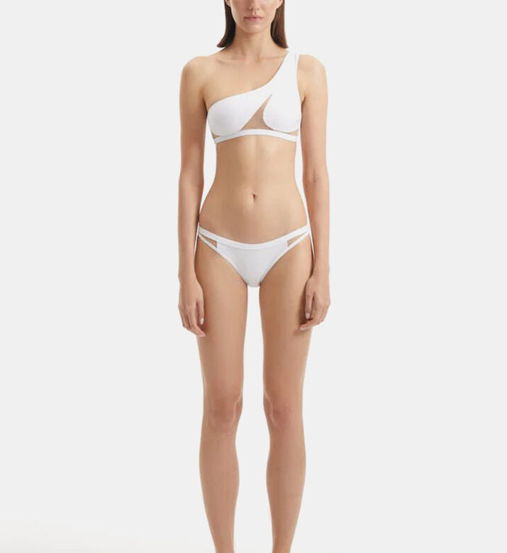 Harbor White Bikini Top