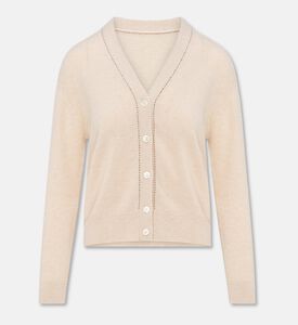 Carter and White Audery Cashmere V-neck Cardigan, Packshot View