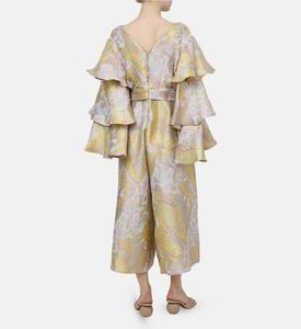 All-over Print Long-sleeve Jumpsuit All-over Print Long-sleeve Jumpsuit