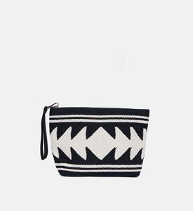 حقيبة يد مستطيلة قطن