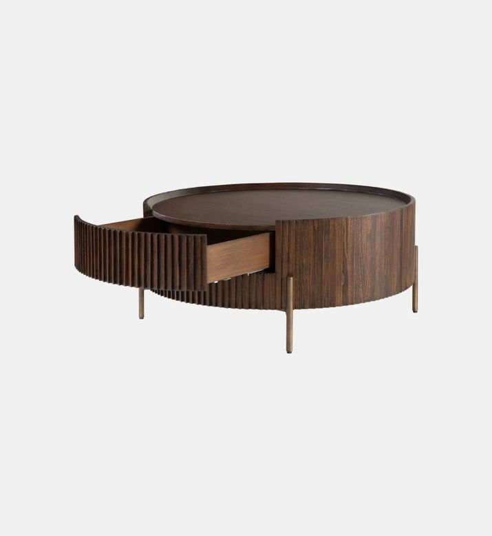 Versmissen Pogoro Mindi Steel Coffee Table, Packshot View