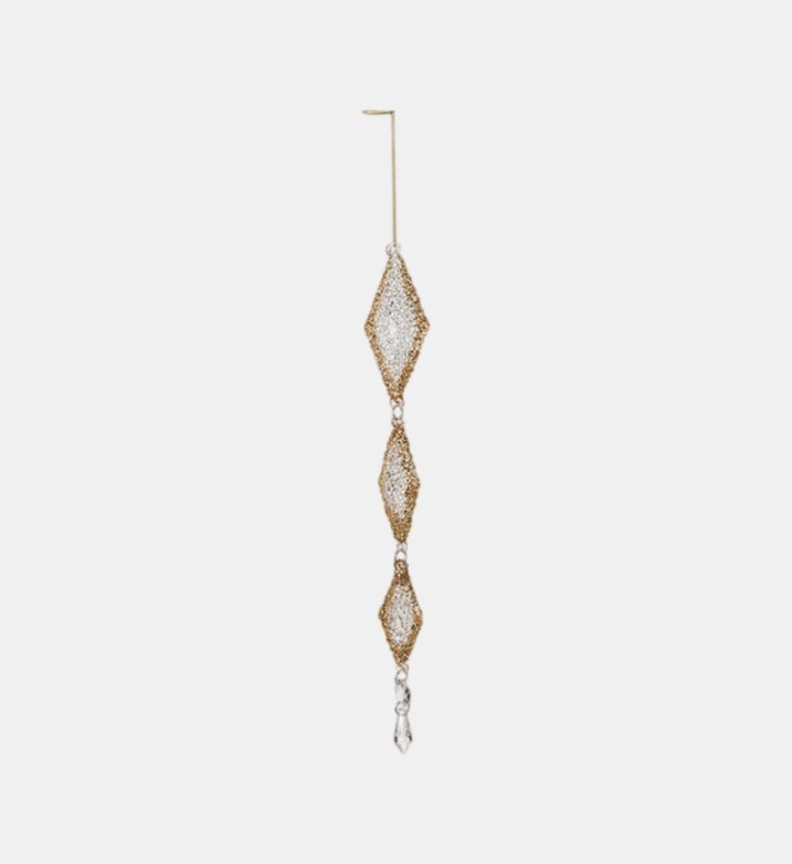 Diamond-shape Drop Ornament
