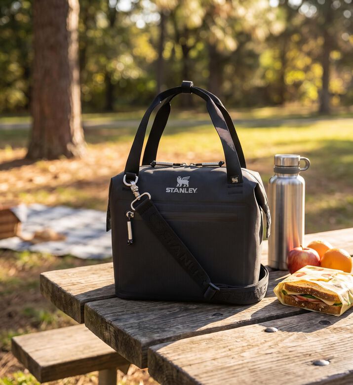 Stanley Mini Soft Cooler Bag, Black, 7-l, Packshot View