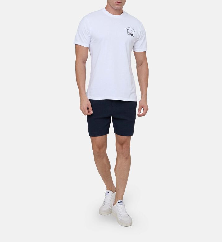 Noon Embroidered Script T-shirt