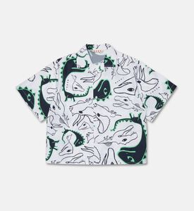 Marni Animal-print Button Closure Shirt, Packshot View