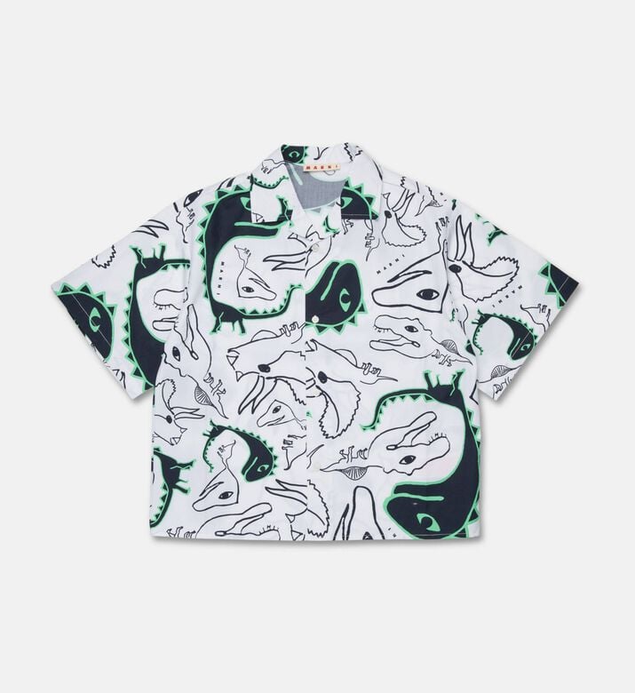 Marni Animal-print Button Closure Shirt, Packshot View