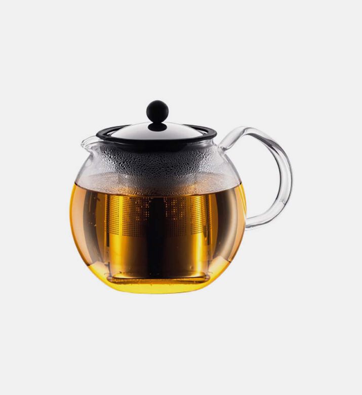 صانعة شاي أسام مع فلتر من فولاذ مقاوم للصدأ