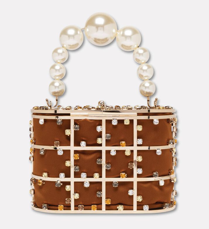 Rosantica Holli Lucine Crystal Pearl Mini Bag, Packshot View