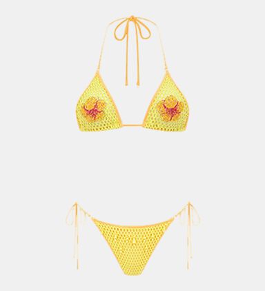 Knit Crochet Swimsuit