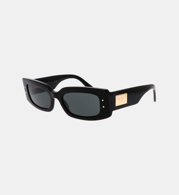 Casual Rectangular Frame Sunglasses 55