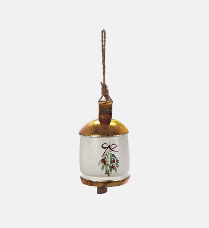Painted 2-piece Bell Ornament Set
